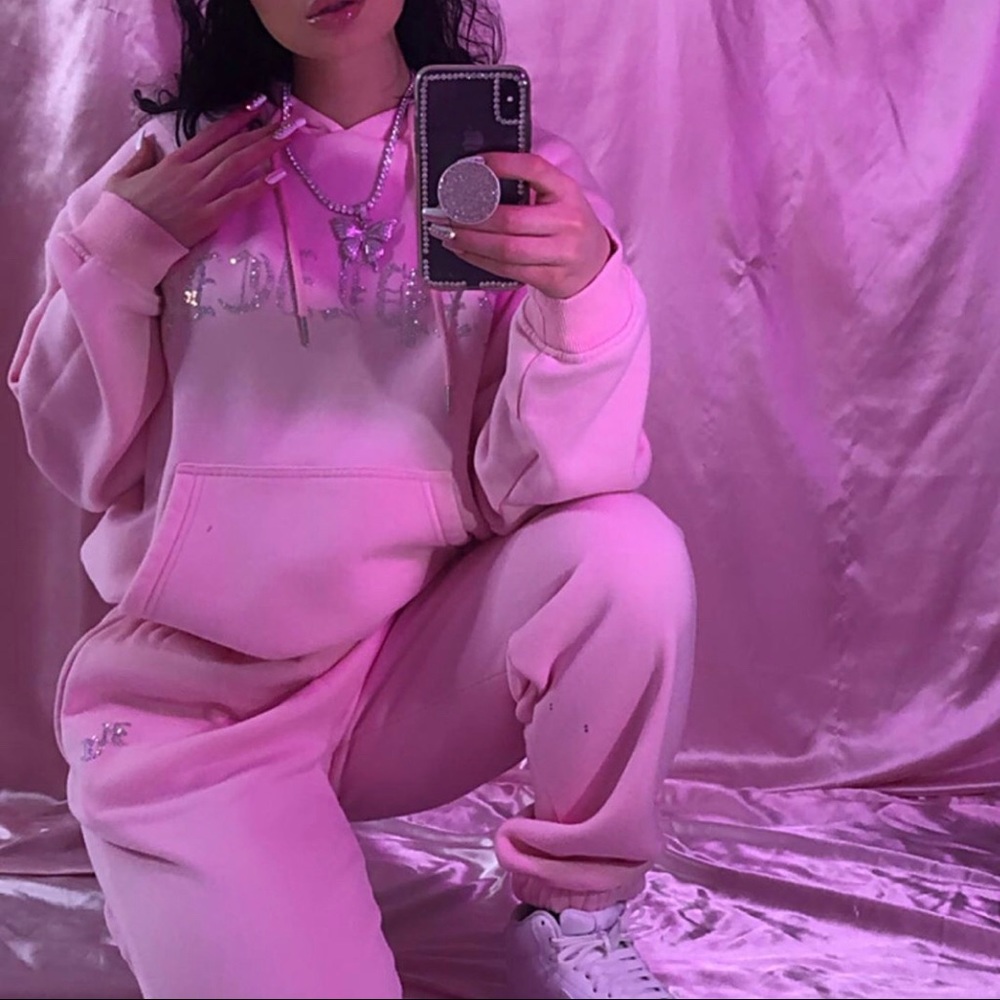 Hidden cult pink set size small